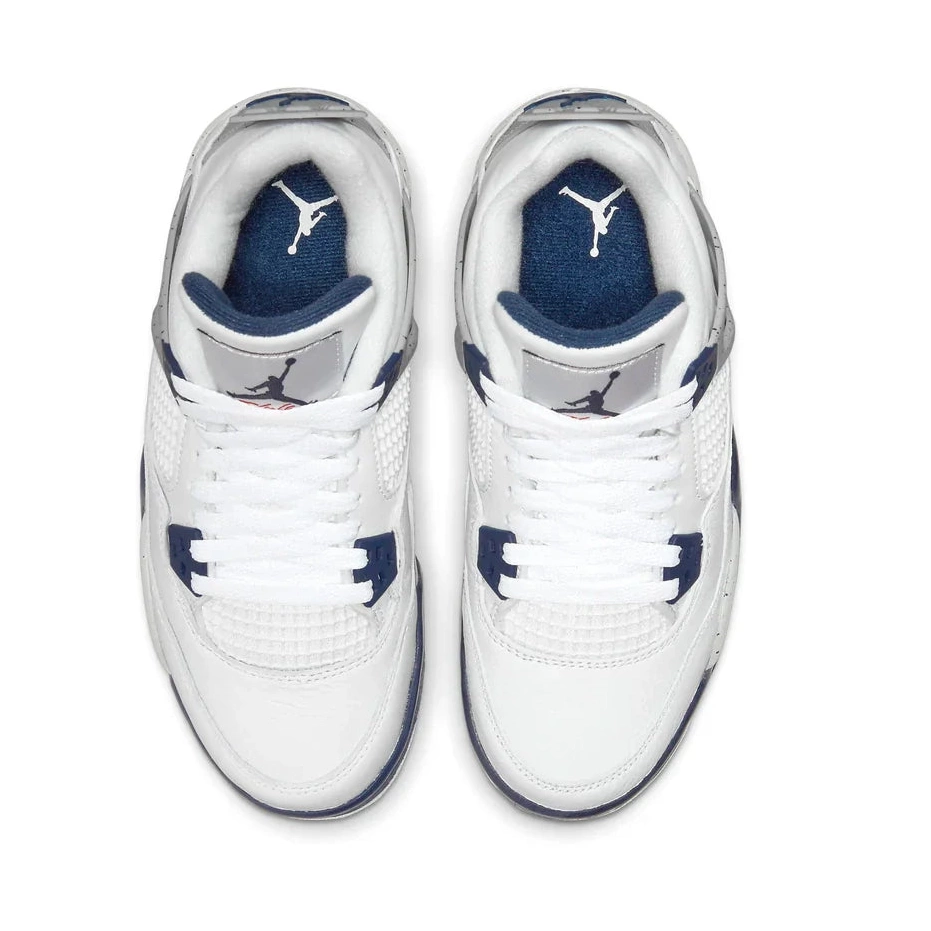 Air Midnight Jordan 4 GS Navy Retro 0528